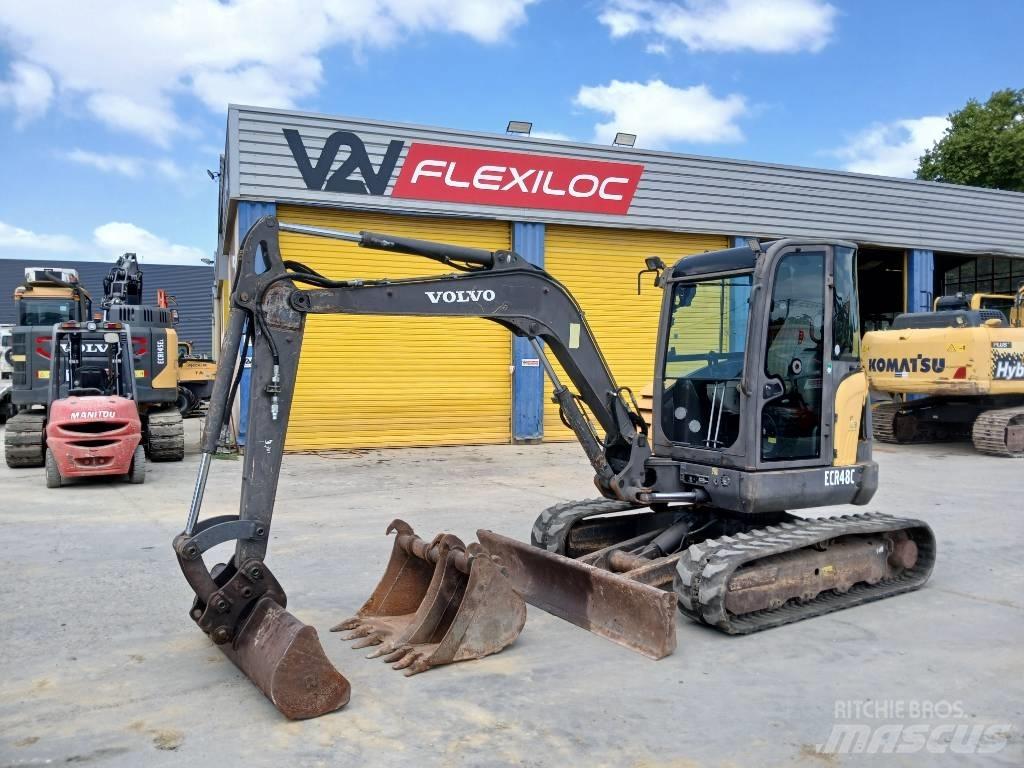 Volvo ECR 48 C Mini rýpadlá < 7t
