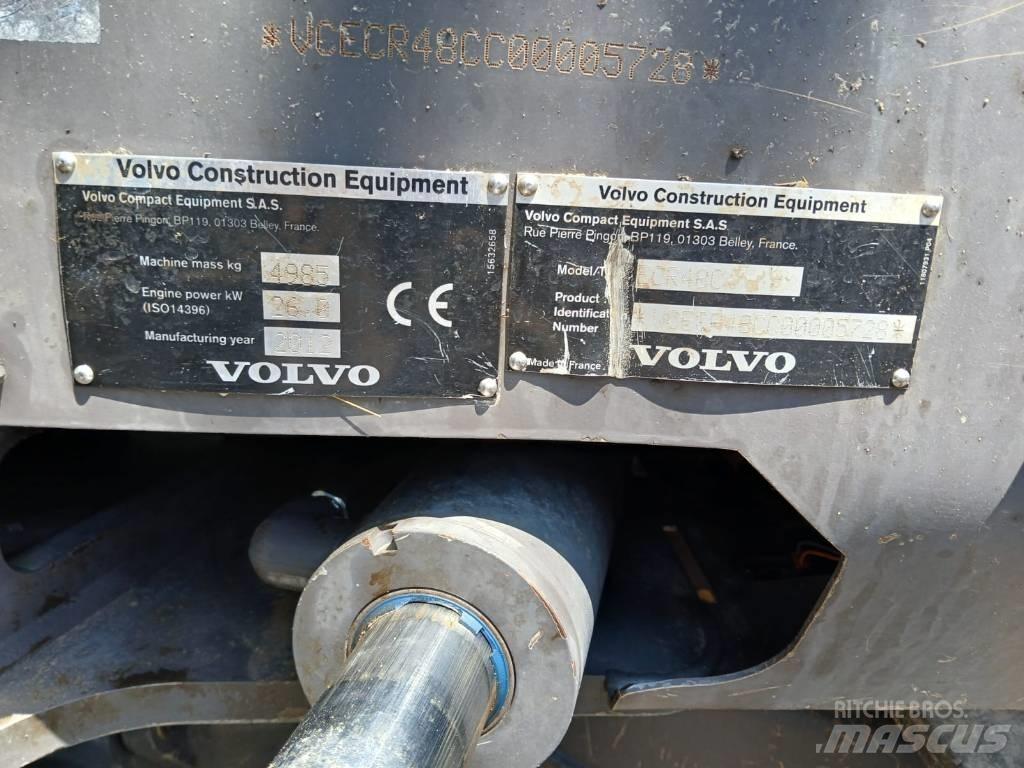 Volvo ECR 48 C Mini rýpadlá < 7t