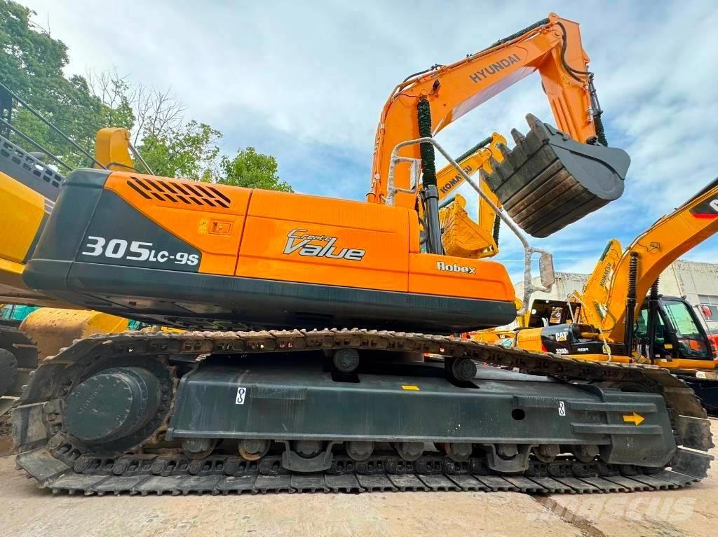 Hyundai 305LC-9S Pásové rýpadlá
