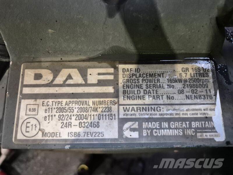 DAF GR165U2 Motory