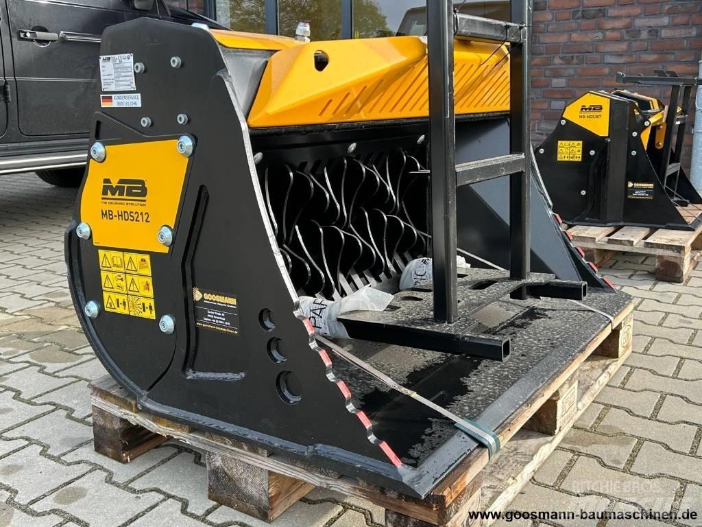 MB Crusher HDS 212 Preosievacie lopaty