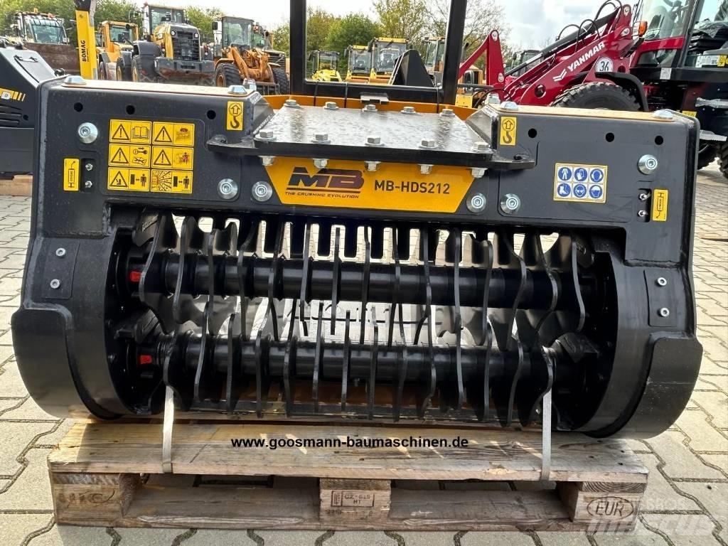 MB Crusher HDS 212 Preosievacie lopaty
