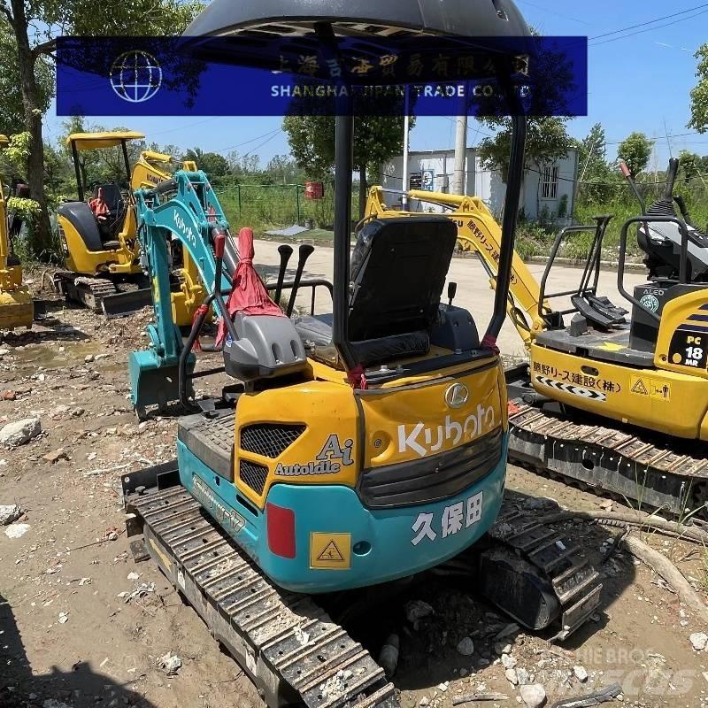 Kubota U 17 Mini rýpadlá < 7t