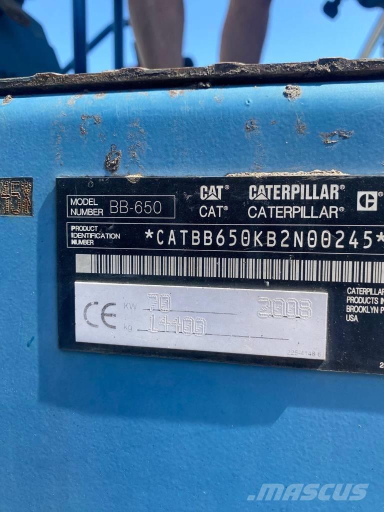 CAT BB 650 Finišéry