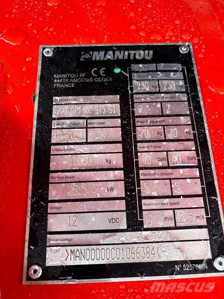 Manitou 200 ATJ RC Kĺbové plošiny