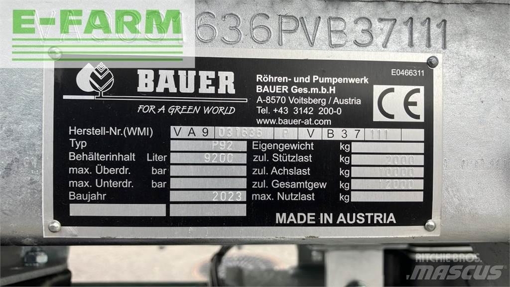 Bauer P 92 Rozmetadlá maštaľného hnoja