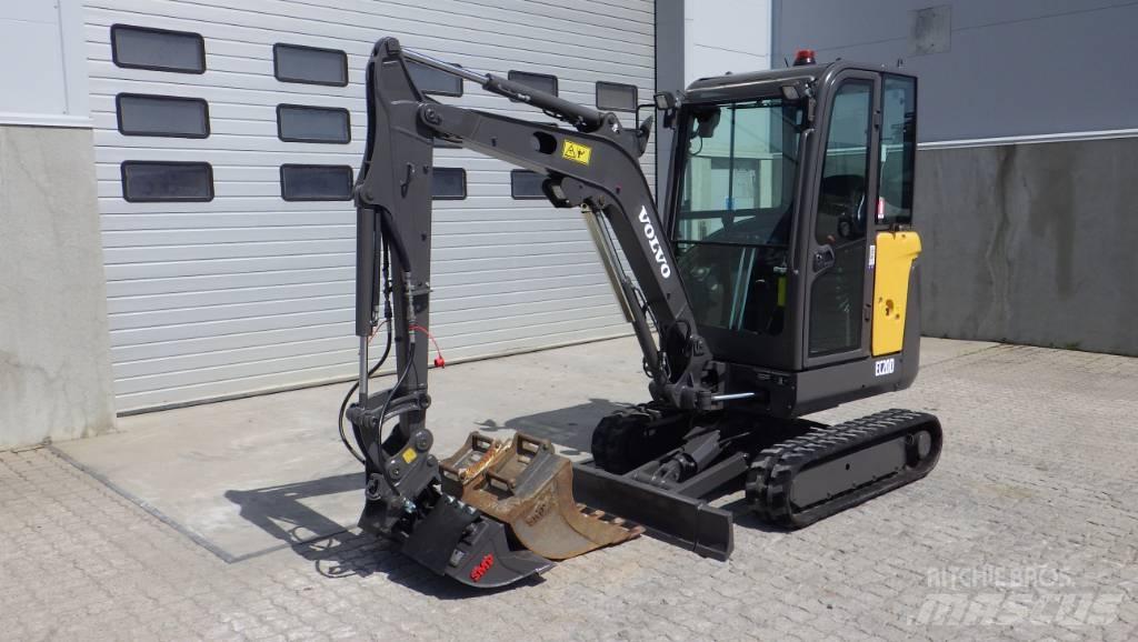 Volvo EC20D Mini rýpadlá < 7t