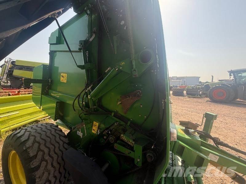 John Deere 864 Lisy na okrúhle balíky