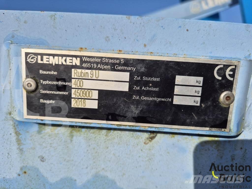 Lemken Rubin 9 U Tanierové brány