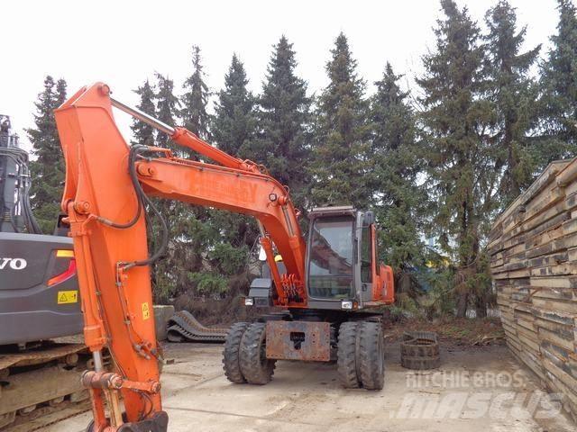 Hitachi ZX 160 W Kolesové rýpadlá