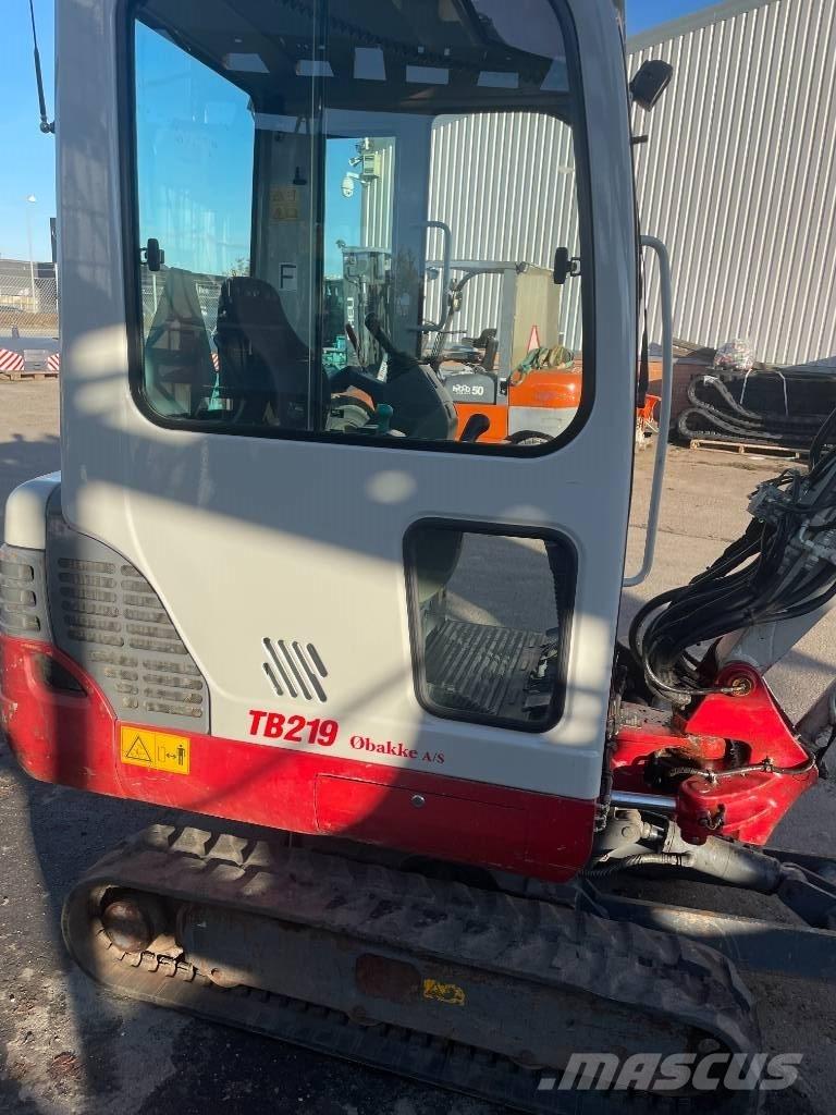 Takeuchi TB 219 Mini rýpadlá < 7t