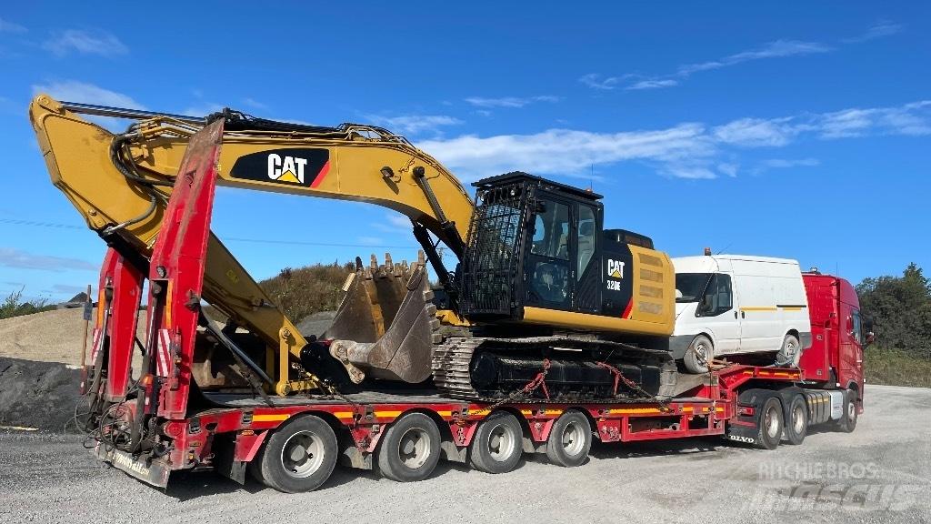 CAT 320E Pásové rýpadlá