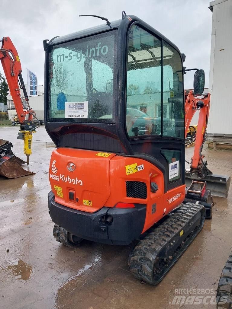 Kubota KX 019-4 Mini rýpadlá < 7t