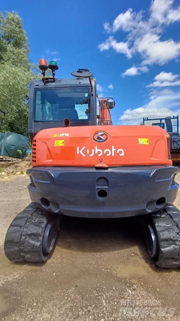 Kubota KX 080-4 Midi rýpadlá 7 t - 12 t