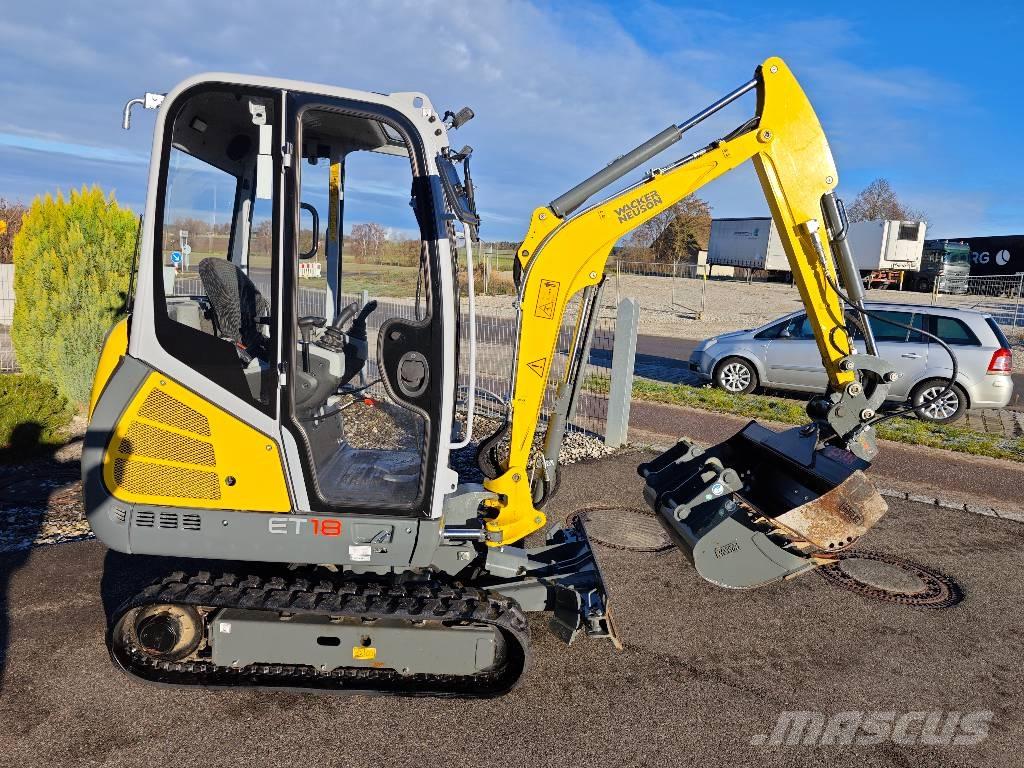 Wacker Neuson ET18 Pásové rýpadlá