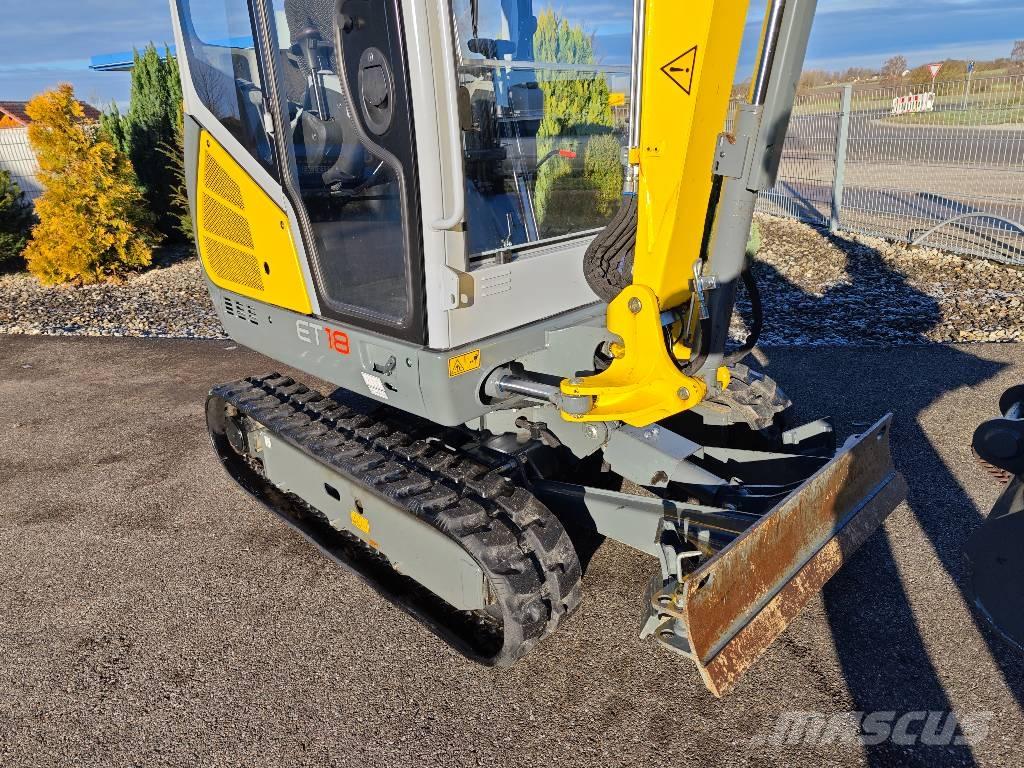 Wacker Neuson ET18 Pásové rýpadlá