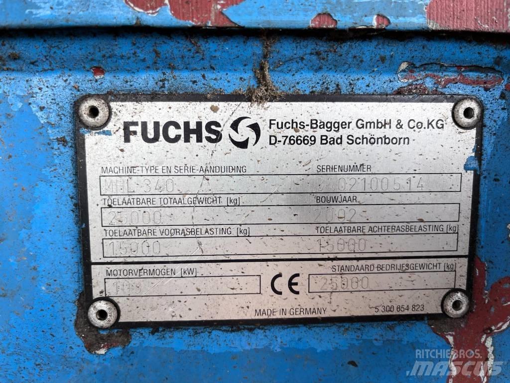 Fuchs MHL 340 Stroje pre manipuláciu s odpadom