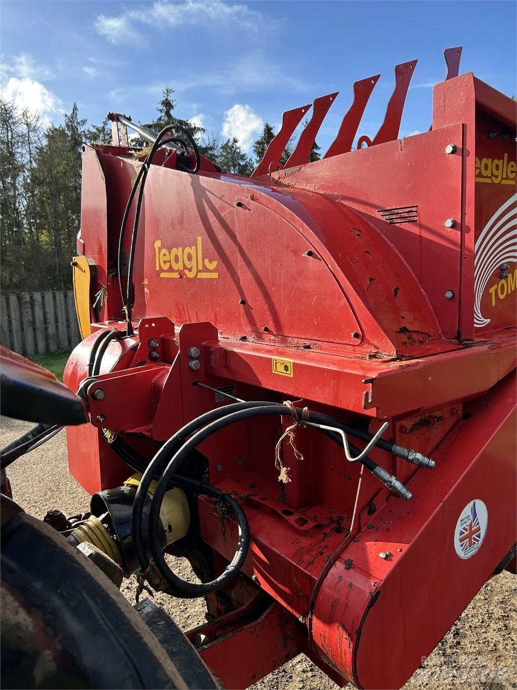 TEAGLE TOMAHAWK 808S Drviče a rezače balíkov