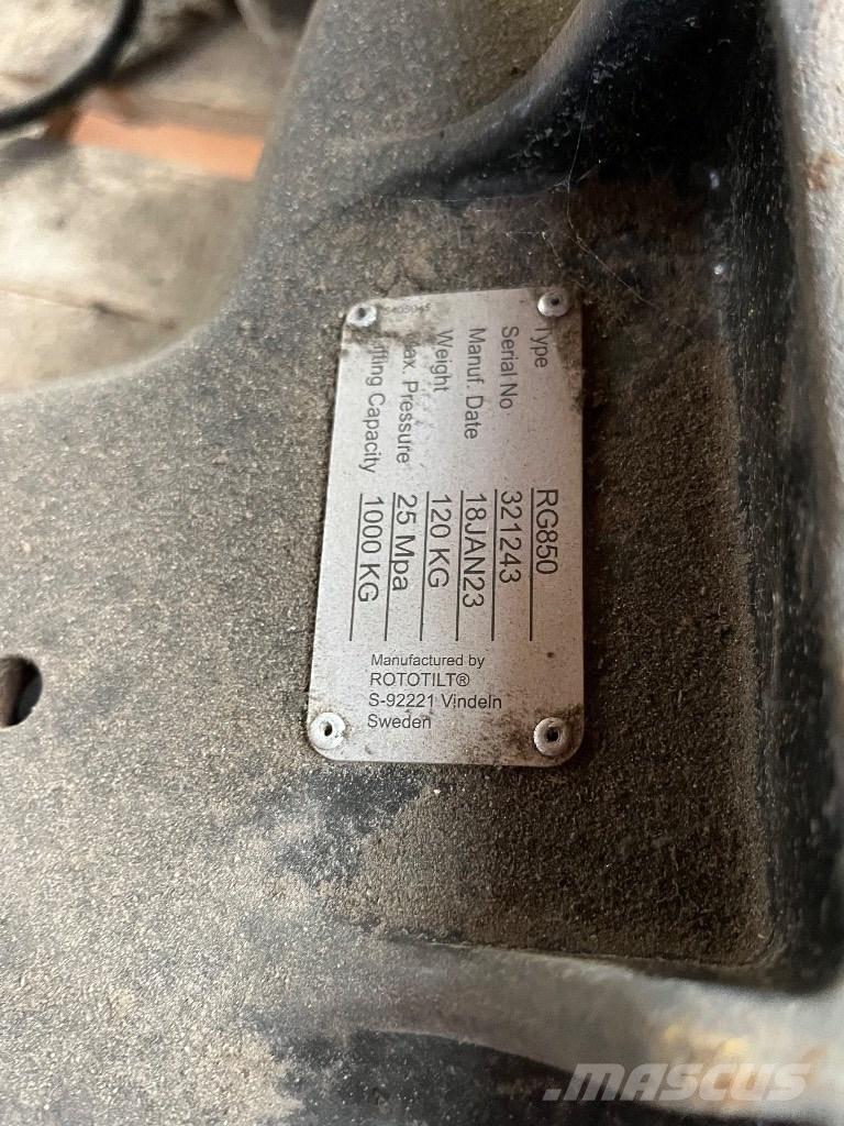 Rototilt R850 Stavebníctvo - ostatné
