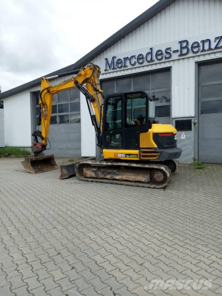 JCB 86C-1 Eco TAB Midi rýpadlá 7 t - 12 t