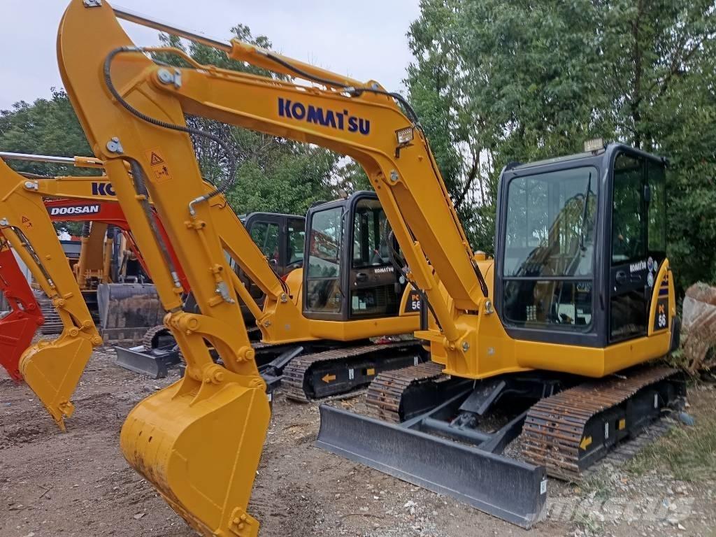 Komatsu PC 56 Mini rýpadlá < 7t