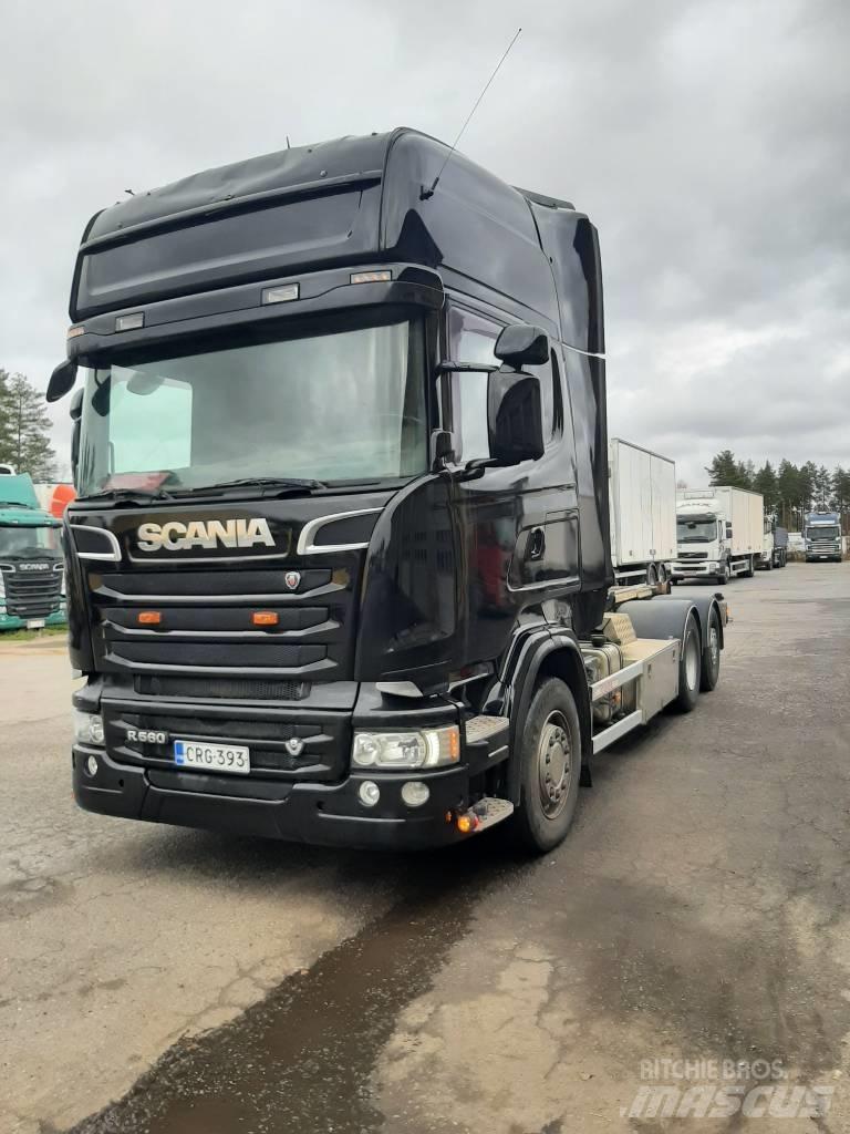 Scania R 560 Hákový nosič kontajnerov