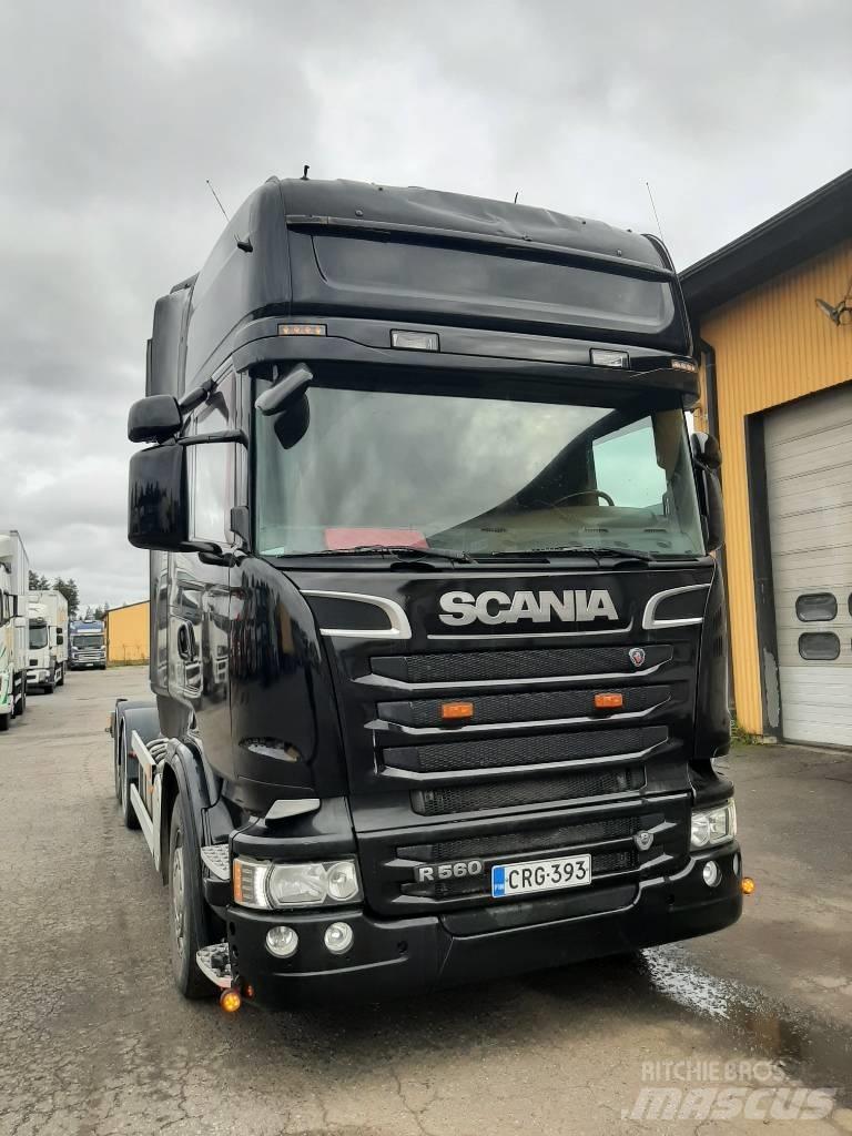 Scania R 560 Hákový nosič kontajnerov