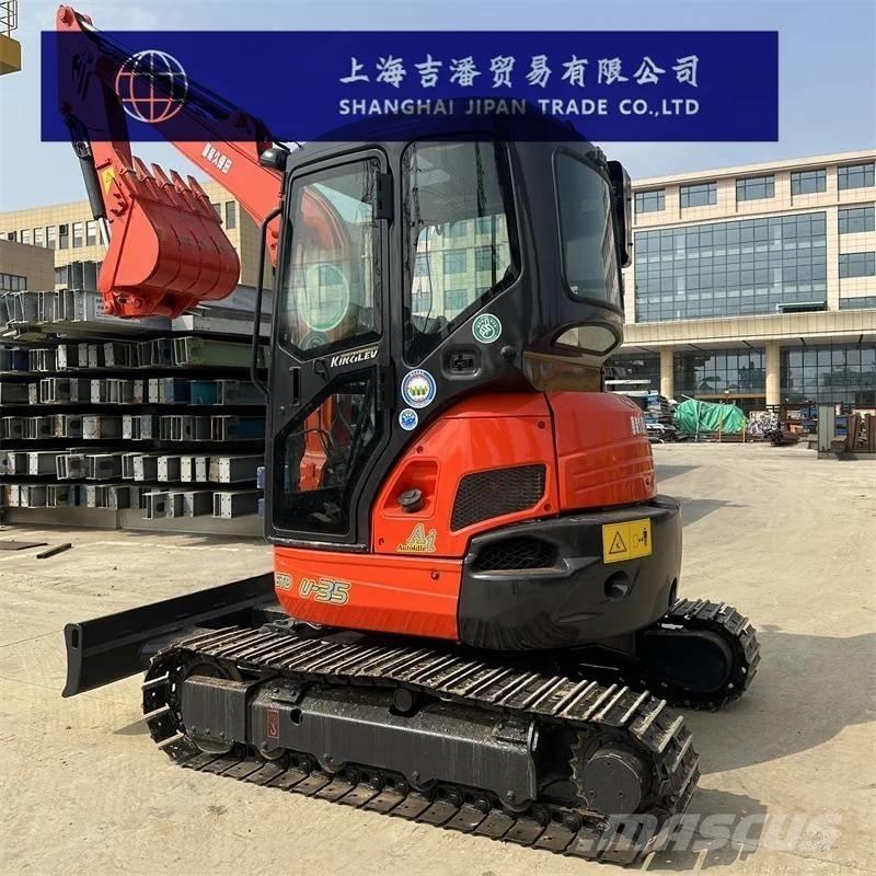 Kubota U 35 Pásové rýpadlá