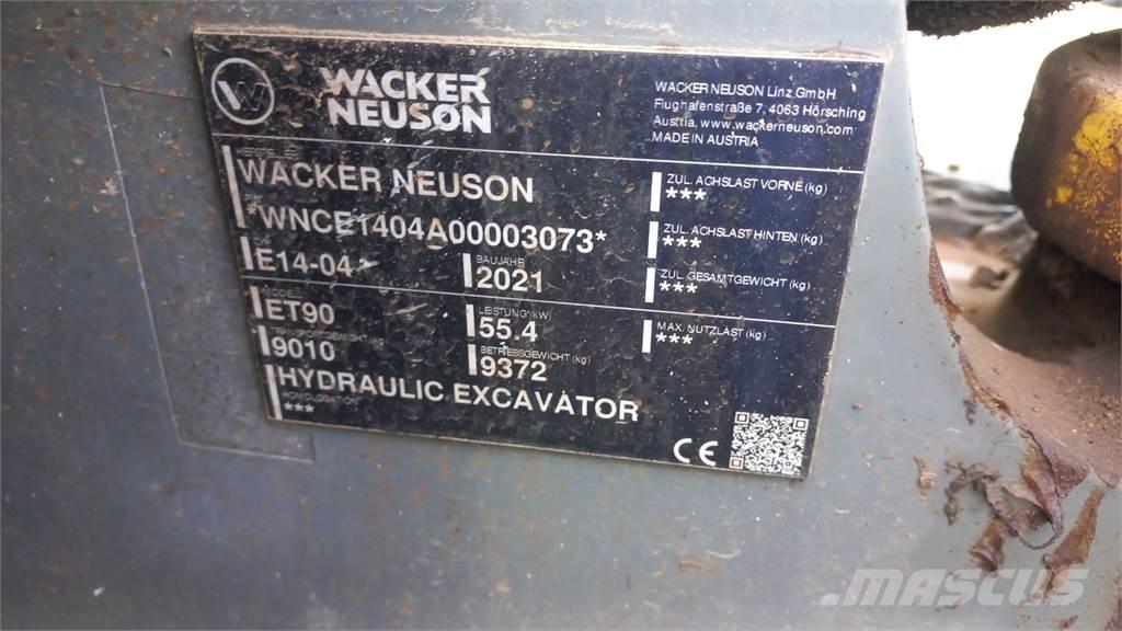 Wacker Neuson ET90 Pásové rýpadlá