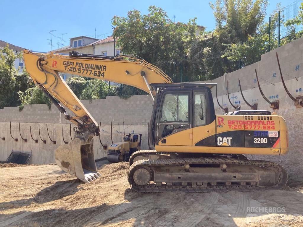 CAT 320 D L Pásové rýpadlá