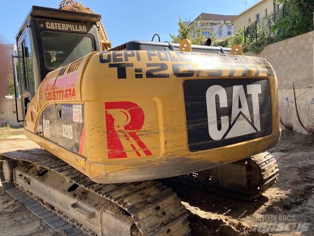 CAT 320 D L Pásové rýpadlá