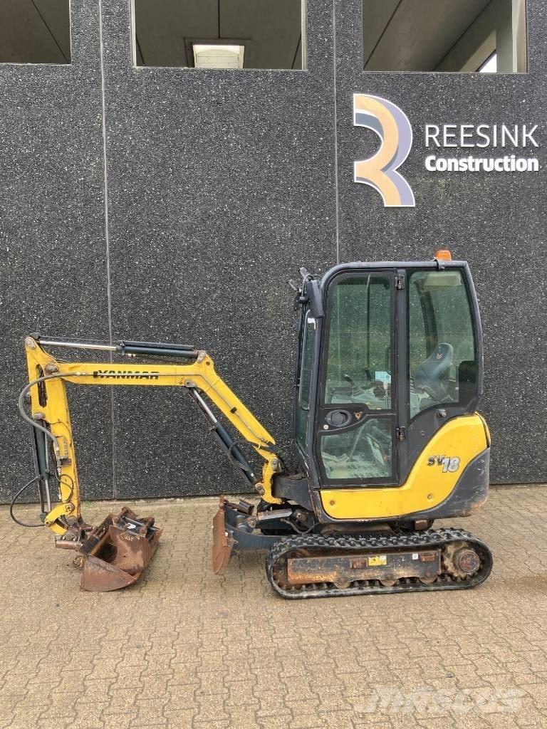 Yanmar SV 18 Mini rýpadlá < 7t