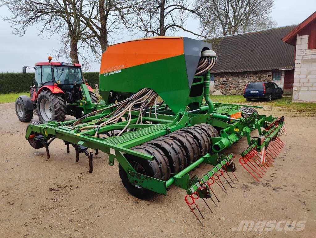 Amazone Cayena 6001 Mechanické sejačky