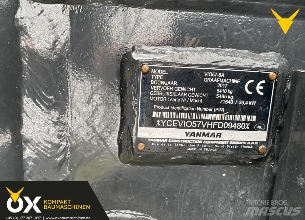Yanmar Vio 57 U Mini rýpadlá < 7t