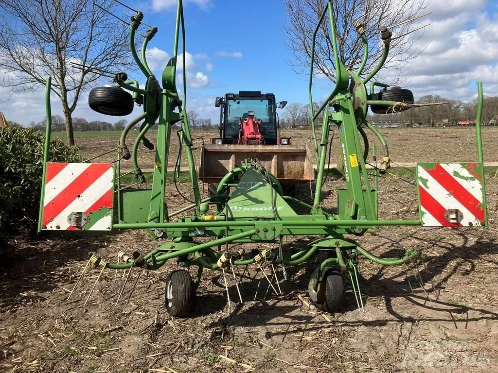 Krone Hooischudder Obracače a zhrabovače sena