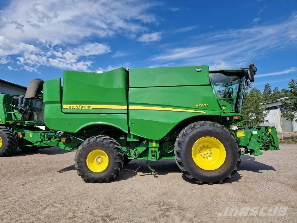 John Deere S760 Kombinované zberacie stroje