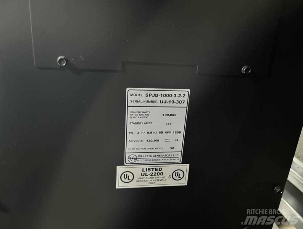  GILLETTE  SPJD-1000 Naftové generátory