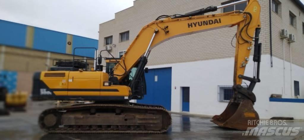 Hyundai HX 300 L Pásové rýpadlá