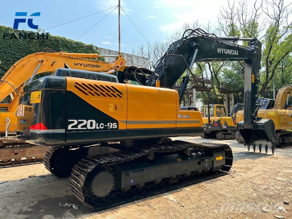 Hyundai 220lc-9s Pásové rýpadlá