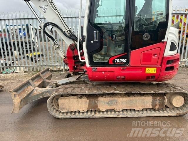 Takeuchi TB260 Mini rýpadlá < 7t