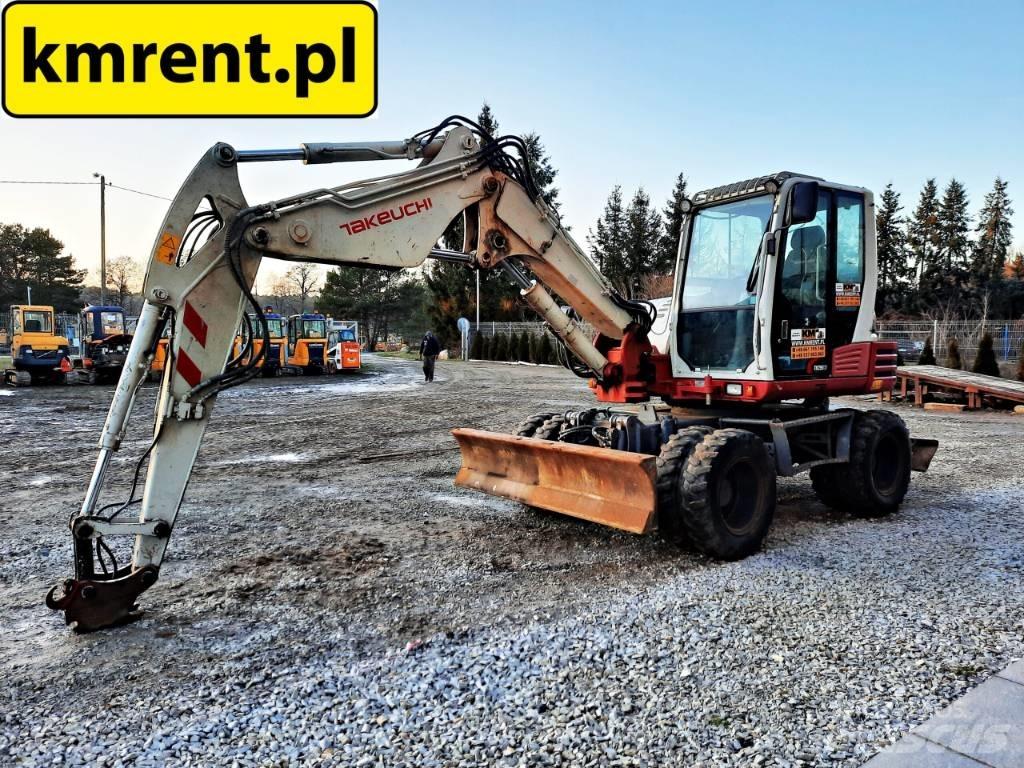 Takeuchi TB 295 Kolesové rýpadlá