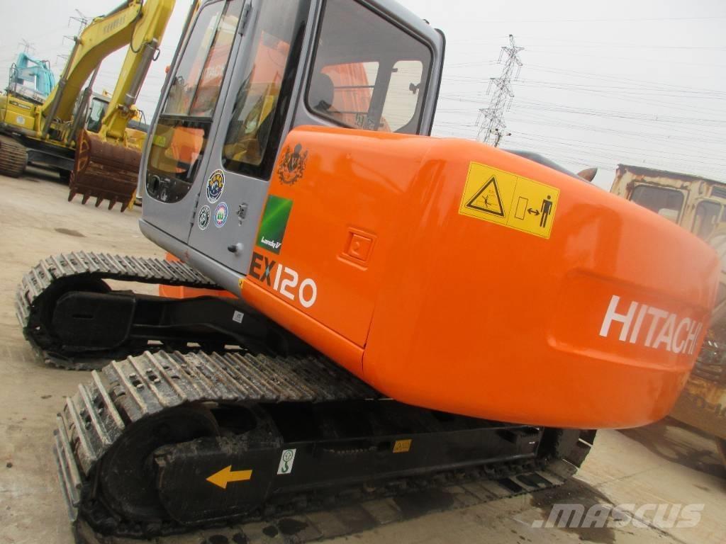 Hitachi EX 120-3 Pásové rýpadlá