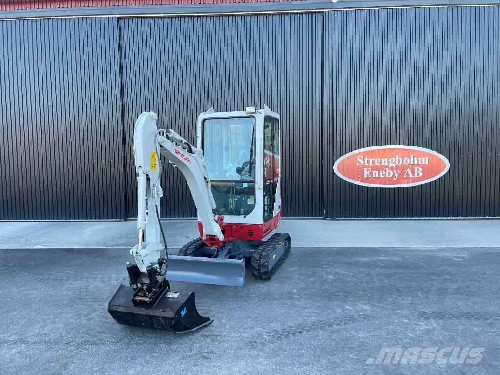 Takeuchi TB 216 Mini rýpadlá < 7t