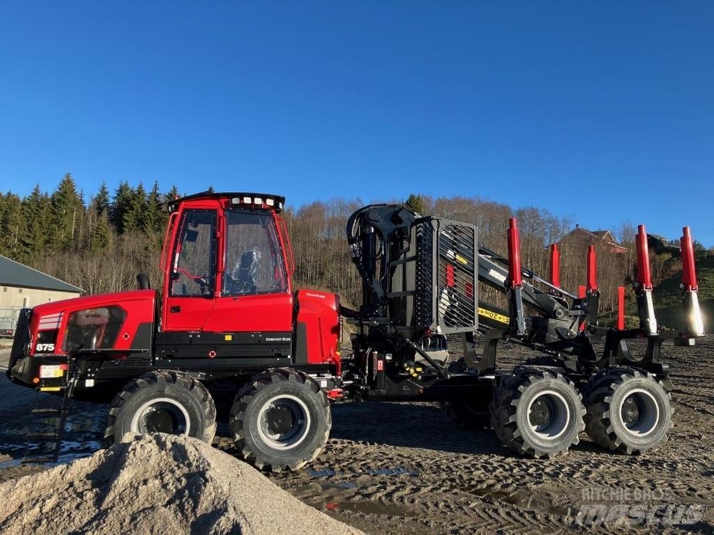 Komatsu 895 Lesné traktory