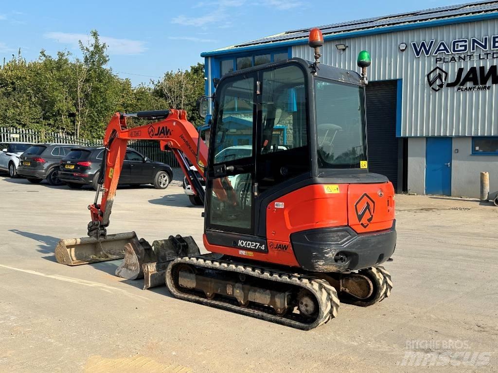 Kubota KX027-4 Mini rýpadlá < 7t