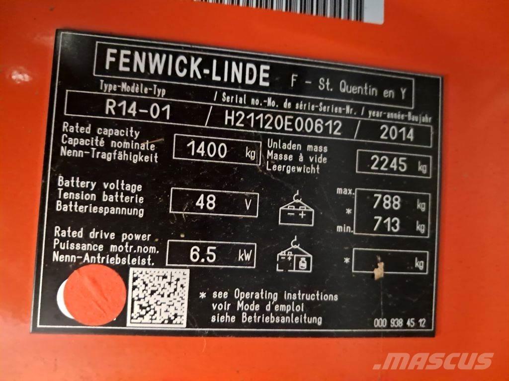 Linde R14-01 Retraky