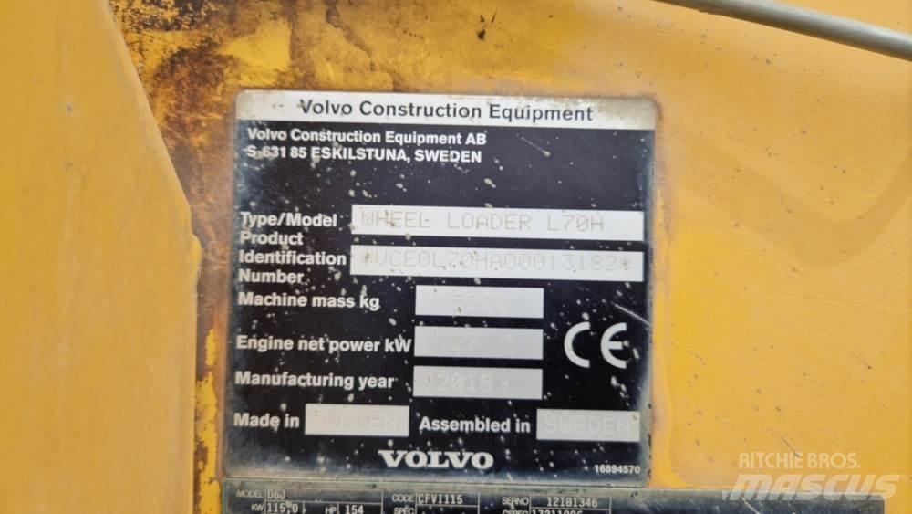 Volvo L70H Kolesové nakladače