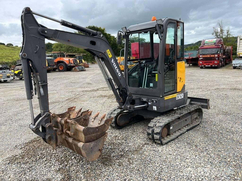 Volvo ECR 25 D Mini rýpadlá < 7t
