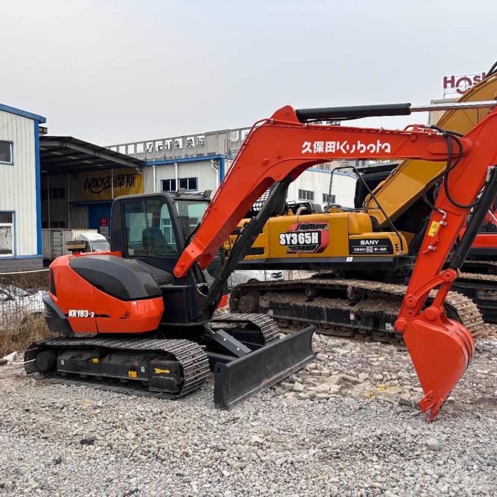 Kubota KX 183 Pásové rýpadlá