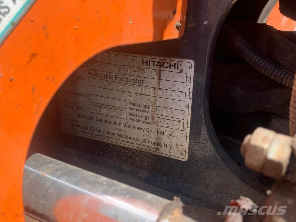 Hitachi ZX 19 U-5 Mini rýpadlá < 7t